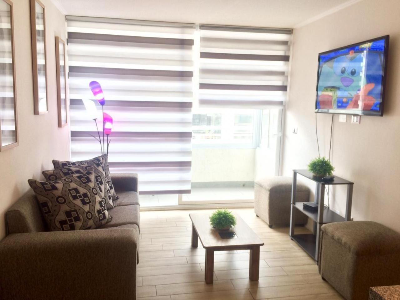 Departamento A 3 Calles De La Playa, Reloj De Flores, Casino * Vina del Mar